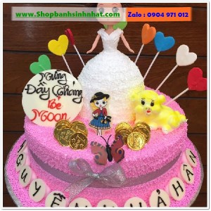 Bánh Sinh Nhật Công Chúa - BQ489
